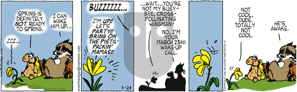 Over the Hedge on Tuesday March 23, 2010 Comic Strip