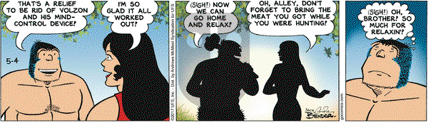 Alley Oop on Thursday May 4, 2017 Comic Strip