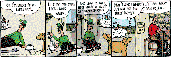 Overboard on Wednesday November 30, 2016 Comic Strip