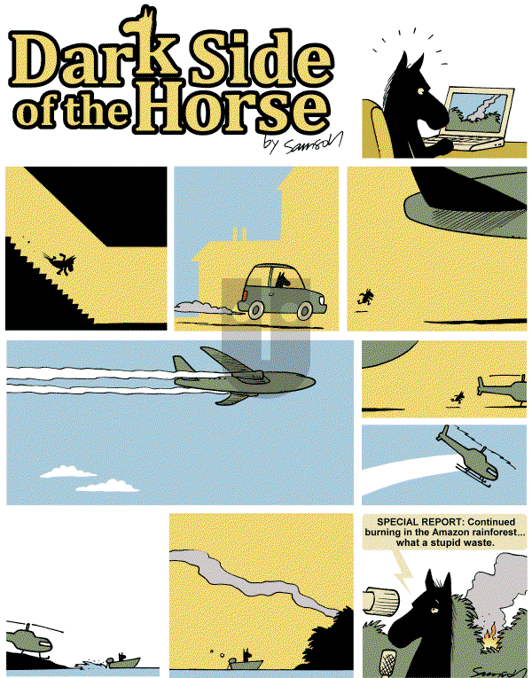 Dark Side of the Horse on Sunday May 6, 2012 Comic Strip