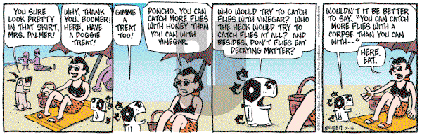 Pooch Cafe on Monday July 16, 2007 Comic Strip