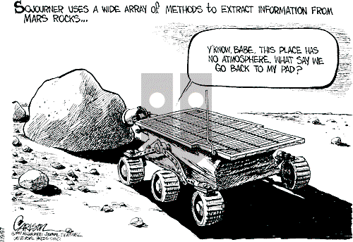 Stuart Carlson on Wednesday July 9, 1997 Comic Strip