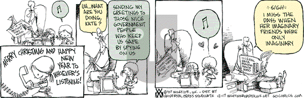 Non Sequitur on Monday December 17, 2007 Comic Strip