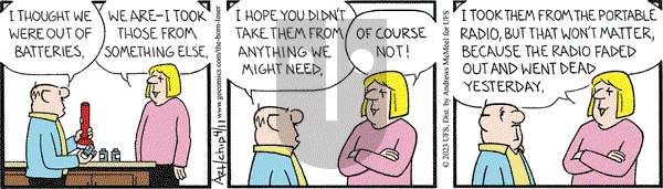 The Born Loser on Tuesday April 11, 2023 Comic Strip