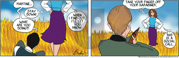 9 Chickweed Lane on Saturday July 12, 2014 Comic Strip