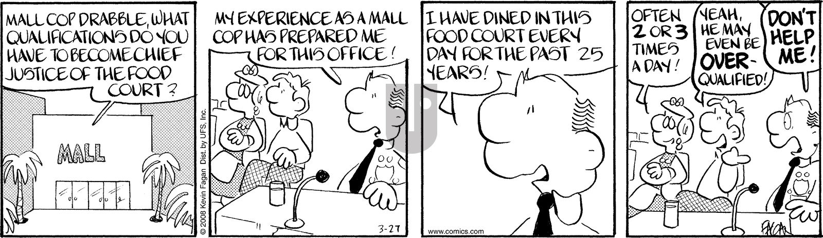 Drabble - Thursday March 27, 2008 Comic Strip