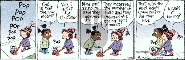 Cul de Sac on Friday December 28, 2012 Comic Strip