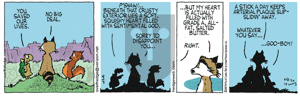 Over the Hedge on Saturday April 7, 2007 Comic Strip