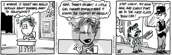 Heart of the City on Tuesday May 30, 2017 Comic Strip