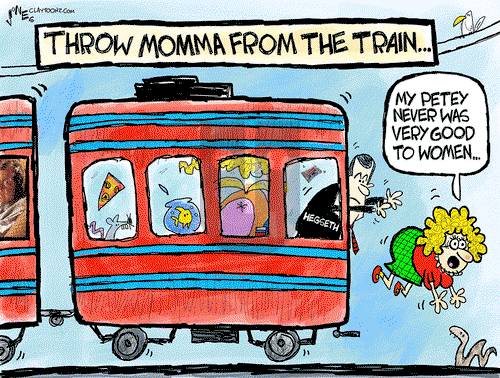 Clay Jones - Saturday December 7, 2024 Comic Strip