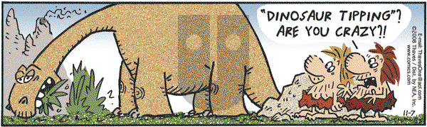 Frank and Ernest on Friday November 7, 2008 Comic Strip