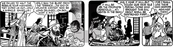 Alley Oop on Thursday May 2, 1946 Comic Strip