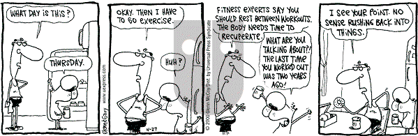 The Duplex on Thursday April 27, 2000 Comic Strip