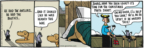 Overboard on Monday December 4, 2017 Comic Strip