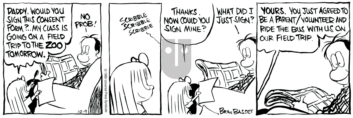 Adam@Home - Monday October 9, 1995 Comic Strip