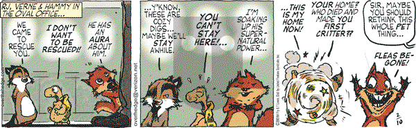 Over the Hedge on Tuesday February 10, 2009 Comic Strip