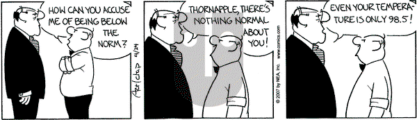 The Born Loser on Tuesday April 24, 2007 Comic Strip