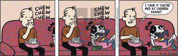 Pooch Cafe on Wednesday April 10, 2019 Comic Strip