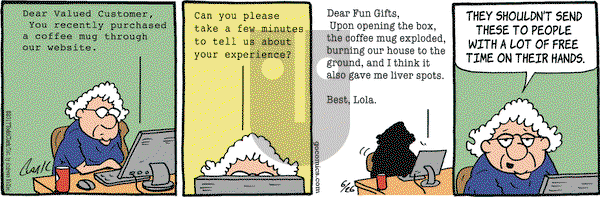 Lola on Monday June 26, 2017 Comic Strip