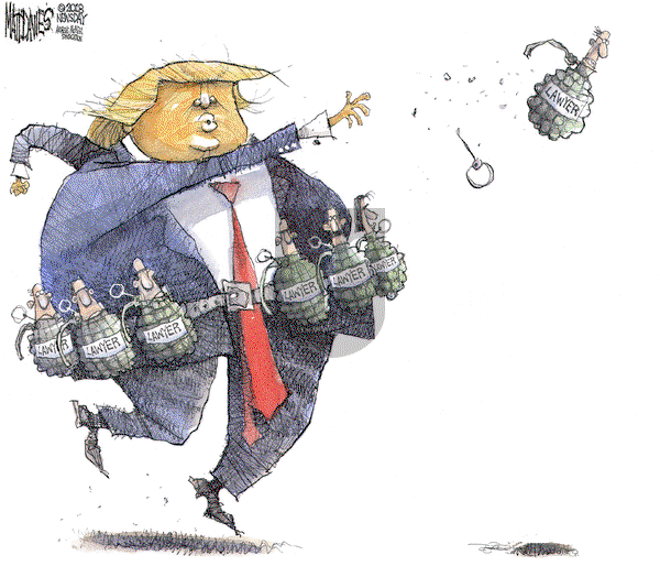 Matt Davies on Friday March 23, 2018 Comic Strip