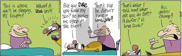 The Knight Life on Tuesday September 23, 2014 Comic Strip