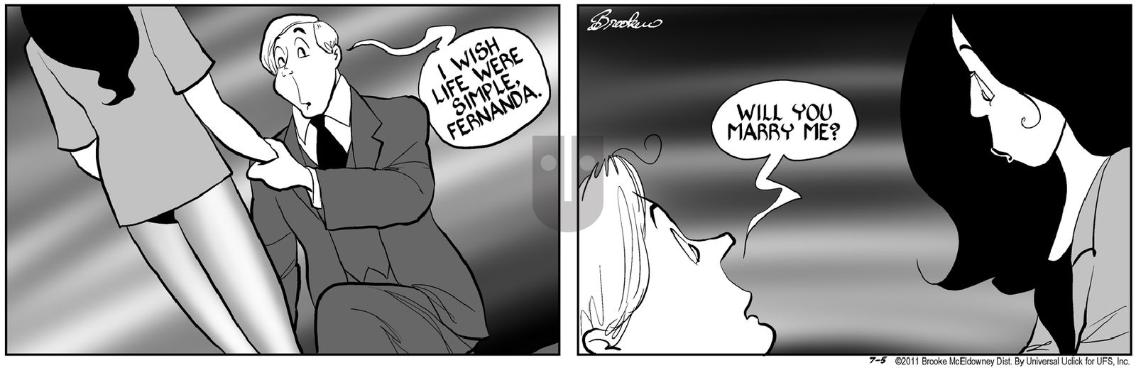 9 Chickweed Lane - Tuesday July 5, 2011 Comic Strip
