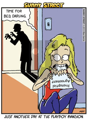 Sunny Street on Thursday December 12, 2013 Comic Strip