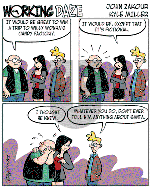 Working Daze on Friday August 12, 2005 Comic Strip