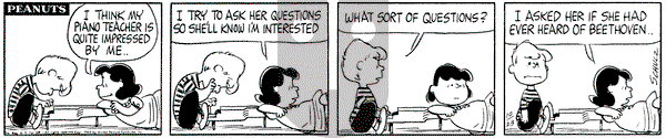 Peanuts on Wednesday October 23, 1963 Comic Strip