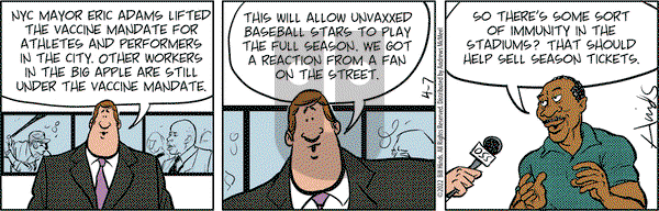 Tank McNamara - Thursday April 7, 2022 Comic Strip