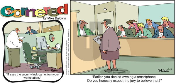 Cornered on Sunday July 16, 2017 Comic Strip