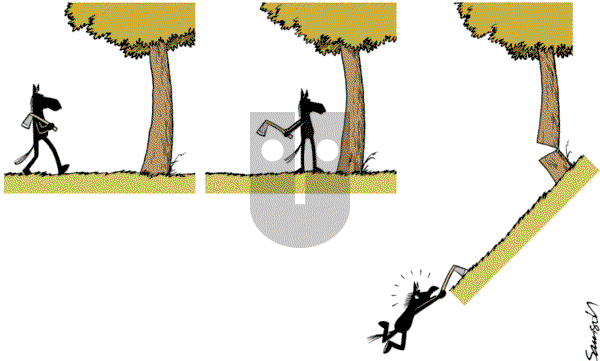 Dark Side of the Horse on Saturday January 19, 2013 Comic Strip