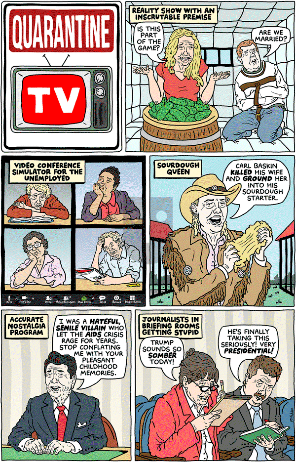 Brian McFadden - Monday April 6, 2020 Comic Strip
