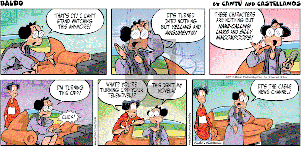 Baldo - Sunday February 14, 2010 Comic Strip