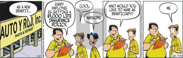 Baldo on Saturday January 20, 2018 Comic Strip