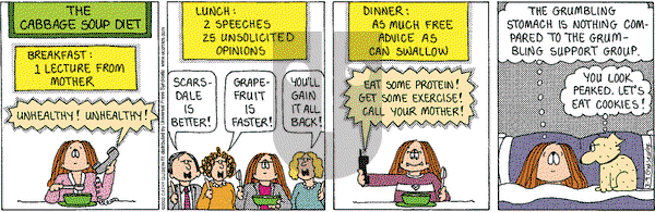 Cathy Classics on Saturday March 9, 2002 Comic Strip
