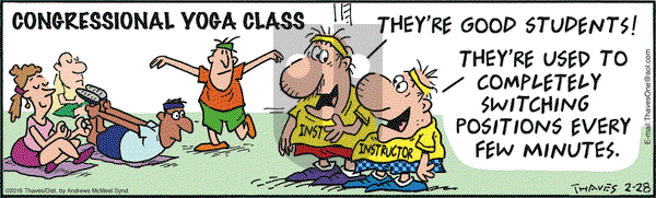 Frank and Ernest on Thursday February 28, 2019 Comic Strip