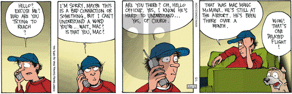 Get Fuzzy on Friday January 5, 2007 Comic Strip