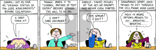 Cathy Classics - Monday October 27, 2003 Comic Strip