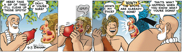 Alley Oop on Saturday September 3, 2016 Comic Strip