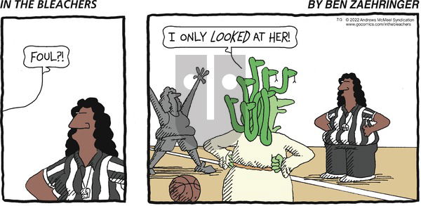 In the Bleachers - Sunday July 3, 2022 Comic Strip