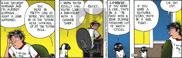 Get Fuzzy on Saturday May 3, 2008 Comic Strip