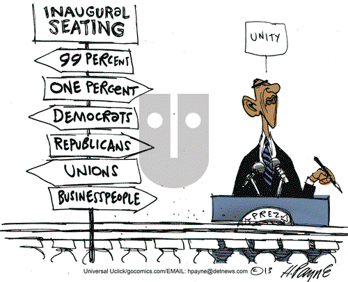 Henry Payne - Thursday January 24, 2013 Comic Strip