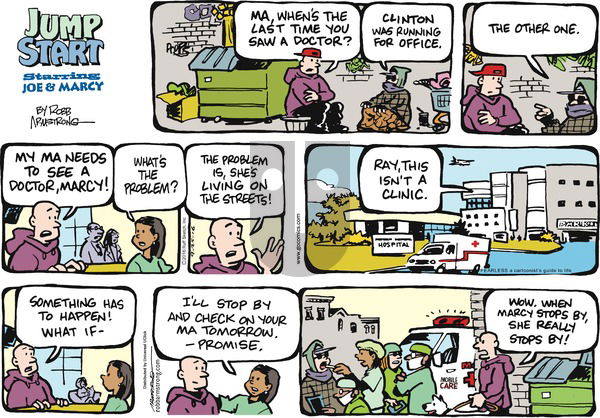 JumpStart on Sunday September 25, 2016 Comic Strip
