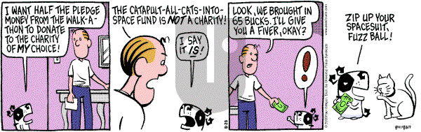 Pooch Cafe on Monday February 16, 2004 Comic Strip