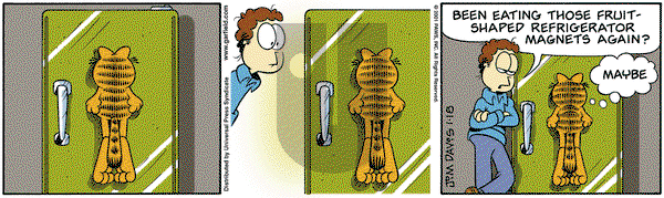 Garfield on Thursday January 18, 2001 Comic Strip