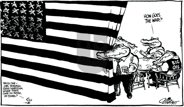 Pat Oliphant - Friday December 7, 1990 Comic Strip