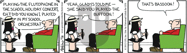 The Born Loser on Saturday December 8, 2012 Comic Strip