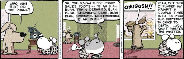 DeFlocked on Friday August 1, 2008 Comic Strip