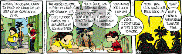 The Buckets on Friday July 18, 2014 Comic Strip